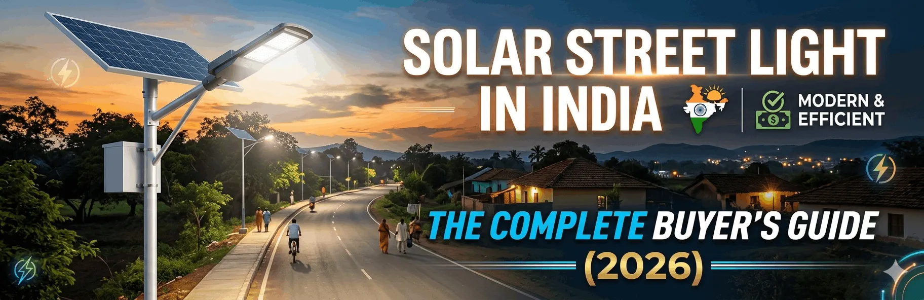 Solar Street Light in India — Complete Buying Guide 2026