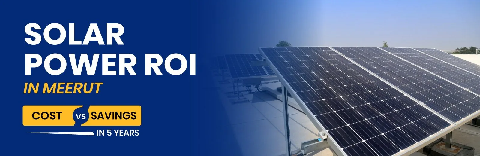 Solar Power ROI in Meerut