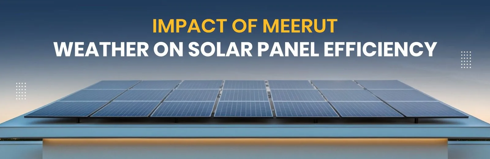 Solar Power Plant in Meerut