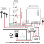 Connection diagram 24V battery bank