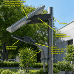 How to mount a Solar street light - Systellar Innovations Meerut