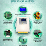 Inside-Systellar-MPPT-Gen6-Solar-charge-controller. For lithium battery, lifepo4 and lead acid (tubular, gel, SMF, regular flooded)