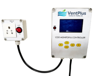 VentPlus CO2 monitor and controller by Systellar