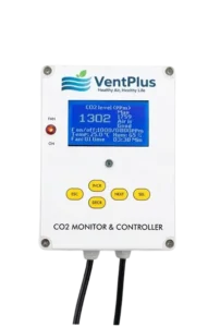 VentPlus CO2 Monitor installed in office