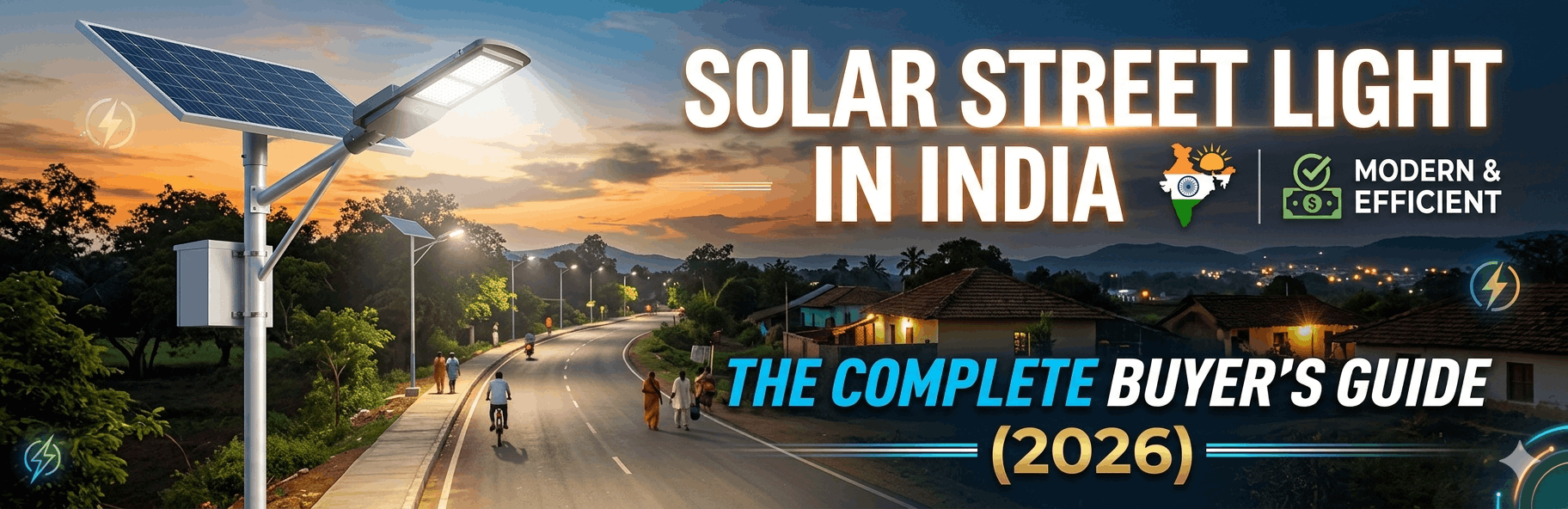 Solar Street Light in India — Complete Buying Guide 2026